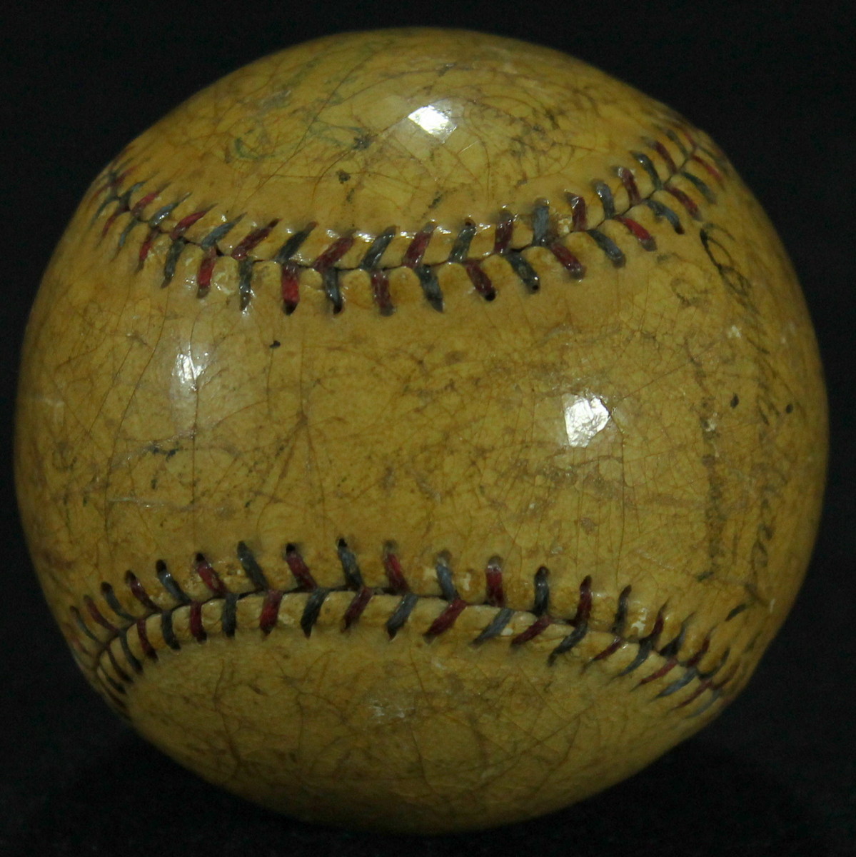 1928 Athletics Team OAL Baseball Signed by (21) with Connie Mack, Ty Cobb, Jimmie Foxx (JSA LOA) at PristineAuction.com 1928 Athletics Team OAL Baseball Signed by (21) with Connie Mack, Ty Cobb, Jimmie Foxx (JSA LOA) at PristineAuction.com