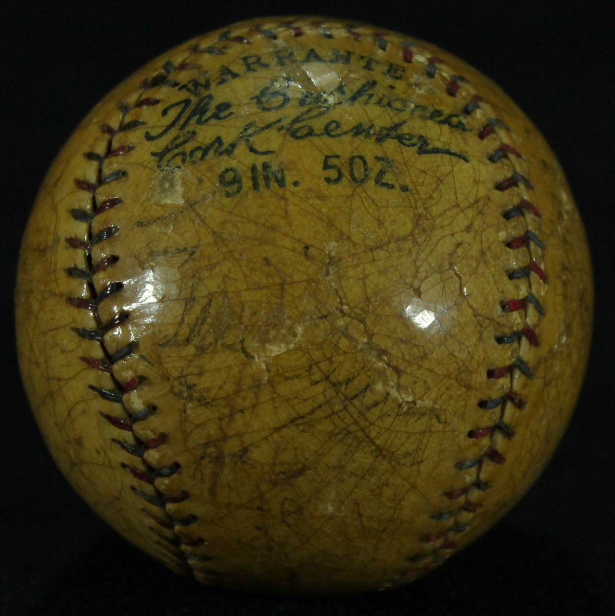 1928 Athletics Team OAL Baseball Signed by (21) with Connie Mack, Ty Cobb, Jimmie Foxx (JSA LOA) at PristineAuction.com 1928 Athletics Team OAL Baseball Signed by (21) with Connie Mack, Ty Cobb, Jimmie Foxx (JSA LOA) at PristineAuction.com