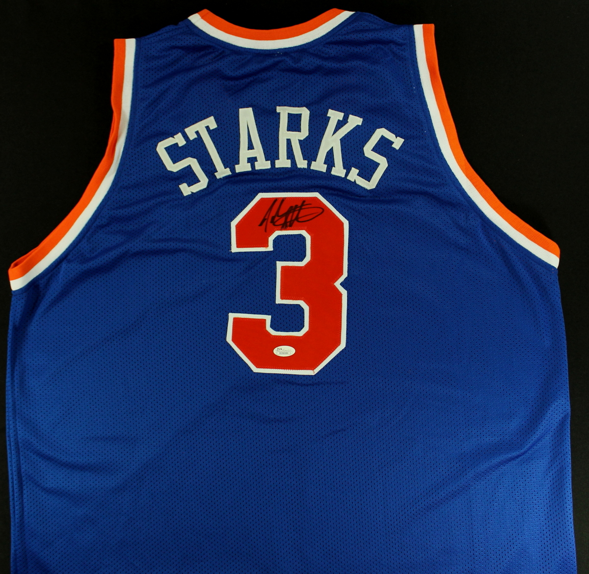 John Starks Signed Knicks Jersey (JSA COA) at PristineAuction.com John Starks Signed Knicks Jersey (JSA COA) at PristineAuction.com