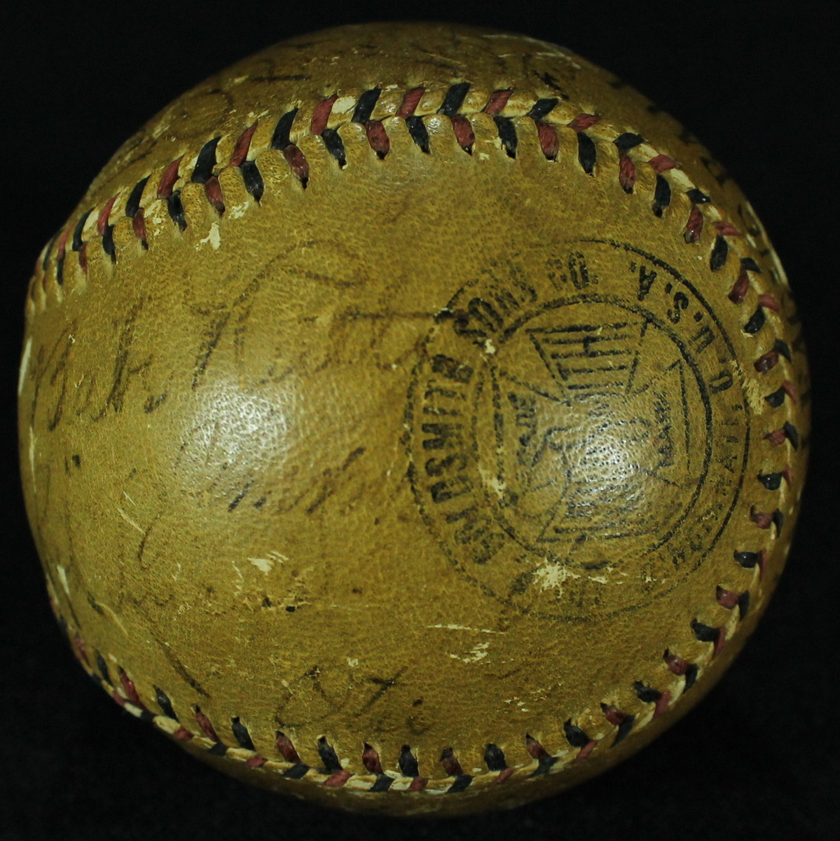 1930's MLB All-Star Official League Baseball Signed by (20) with Babe Ruth, Lou Gehrig (PSA LOA) at PristineAuction.com 1930's MLB All-Star Official League Baseball Signed by (20) with Babe Ruth, Lou Gehrig (PSA LOA) at PristineAuction.com