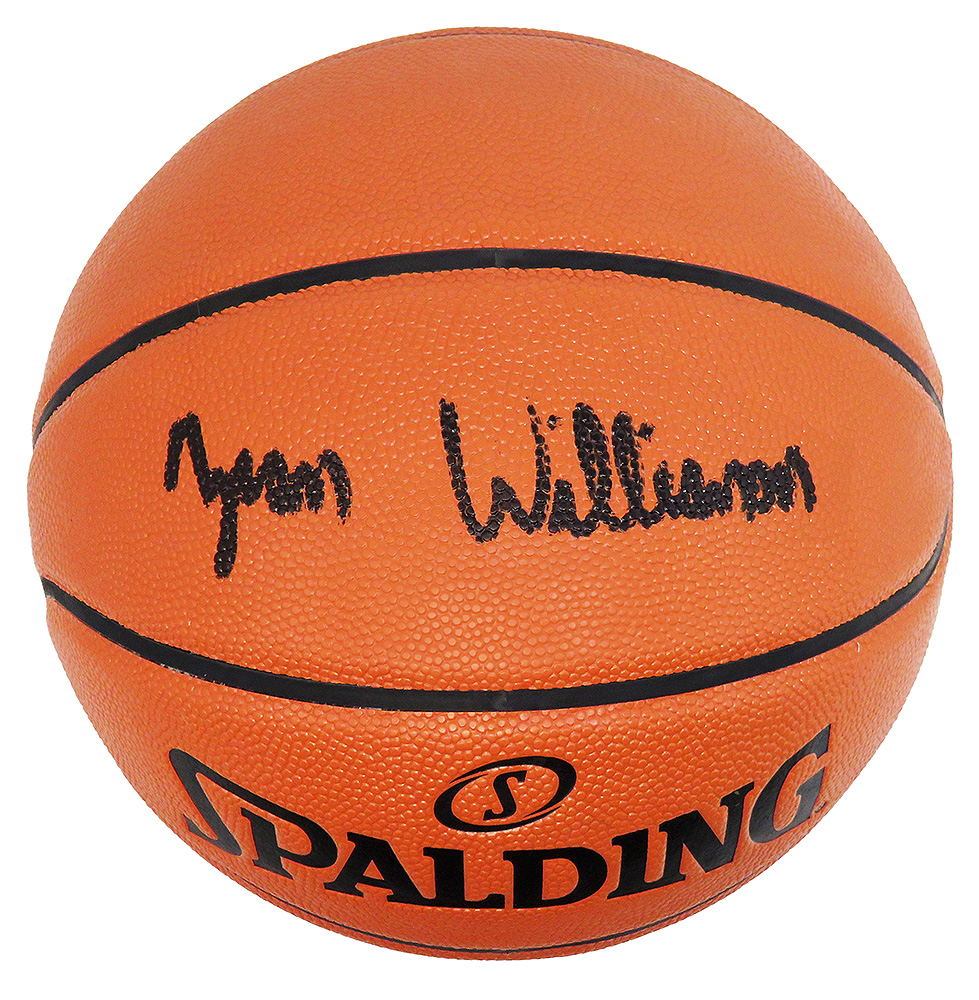 Zion Williamson Signed NBA Game Ball Series Basketball (Fanatics