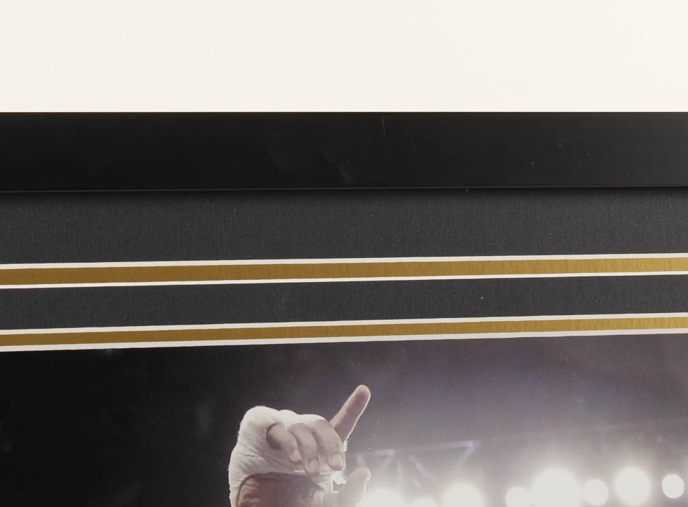 Floyd Mayweather Jr. Signed 22x26 Custom Framed Photo Display (JSA COA) at PristineAuction.com Floyd Mayweather Jr. Signed 22x26 Custom Framed Photo Display (JSA COA) at PristineAuction.com