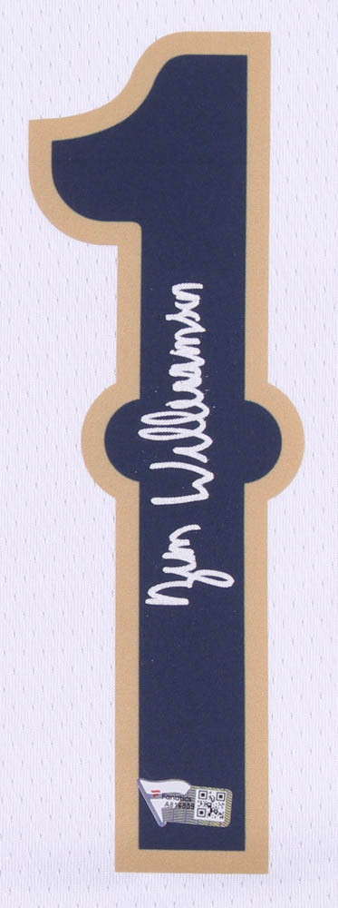 Zion Williamson Signed Pelicans Jersey (Fanatics Hologram) at PristineAuction.com Zion Williamson Signed Pelicans Jersey (Fanatics Hologram) at PristineAuction.com