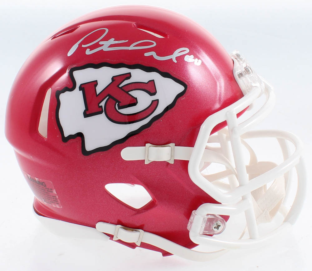 Patrick Mahomes Signed Chiefs Speed Mini Helmet (JSA COA) at PristineAuction.com Patrick Mahomes Signed Chiefs Speed Mini Helmet (JSA COA) at PristineAuction.com
