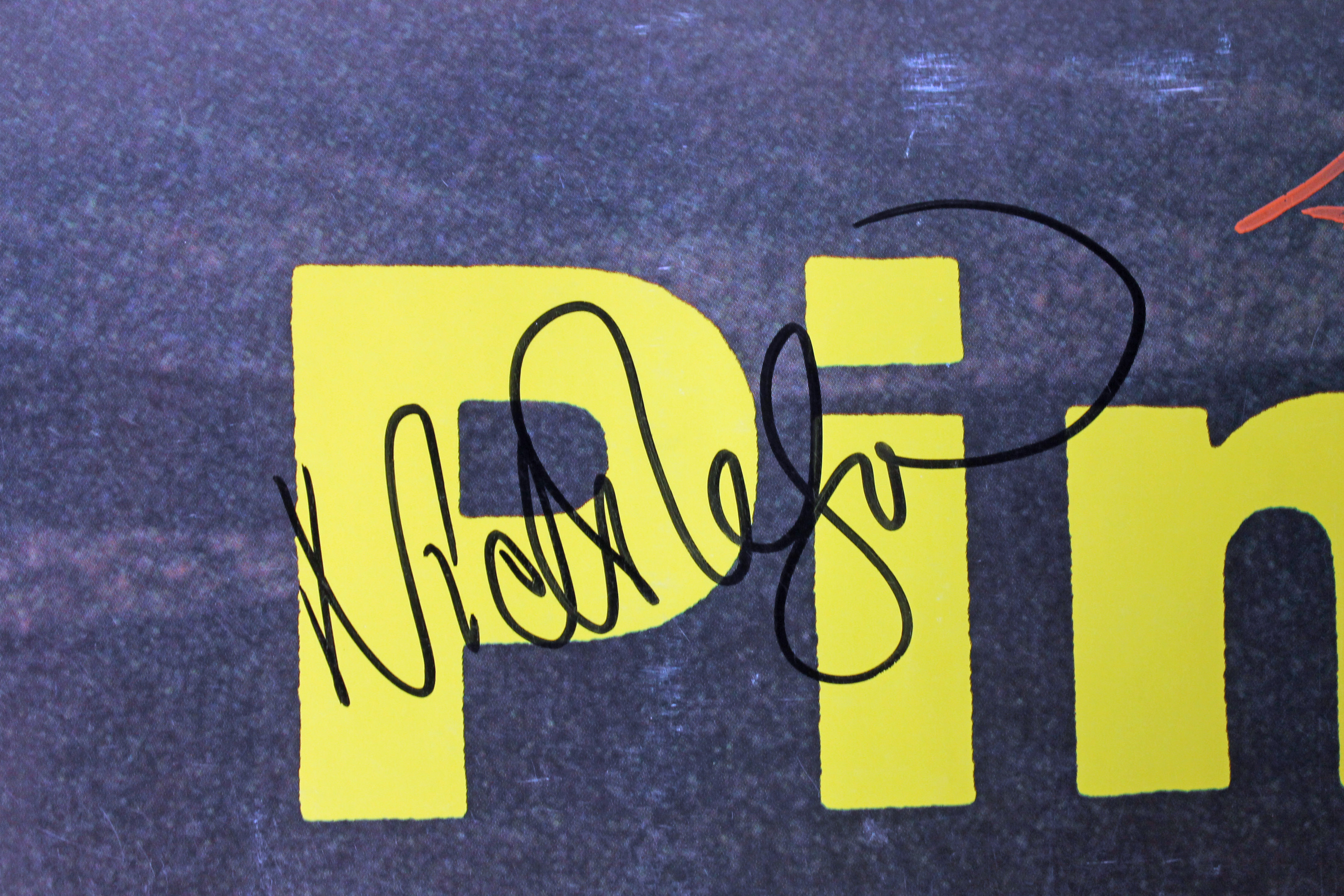 Nick Mason & David Gilmour Signed "Pink Floyd" 24x36 Poster (PSA LOA) at PristineAuction.com Nick Mason & David Gilmour Signed "Pink Floyd" 24x36 Poster (PSA LOA) at PristineAuction.com