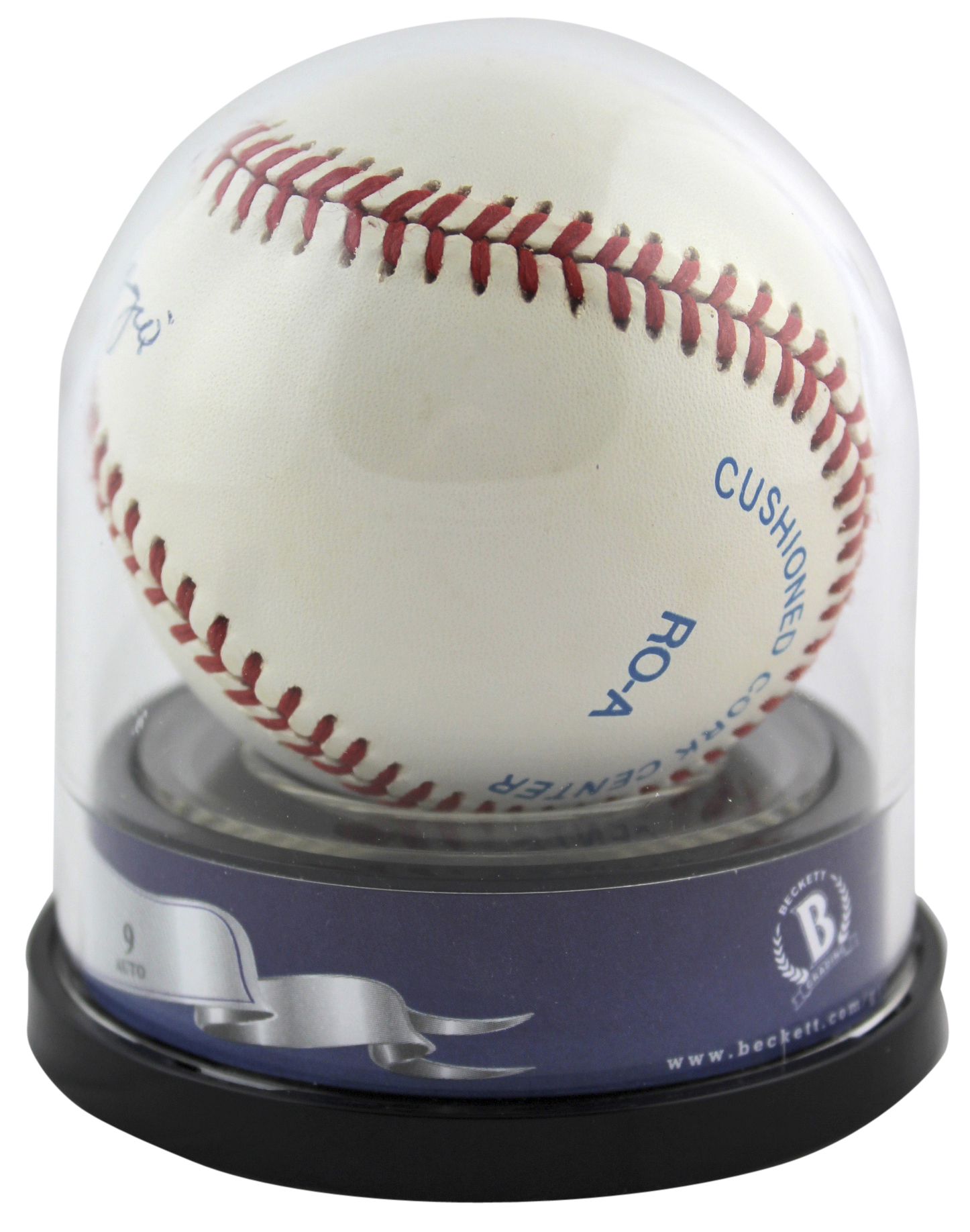 Joe DiMaggio Signed OAL Baseball with Display Case (Beckett LOA & JSA COA) at PristineAuction.com Joe DiMaggio Signed OAL Baseball with Display Case (Beckett LOA & JSA COA) at PristineAuction.com