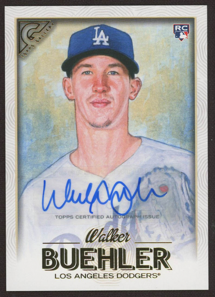 Walker Buehler 2018 Topps Gallery Autographs #141