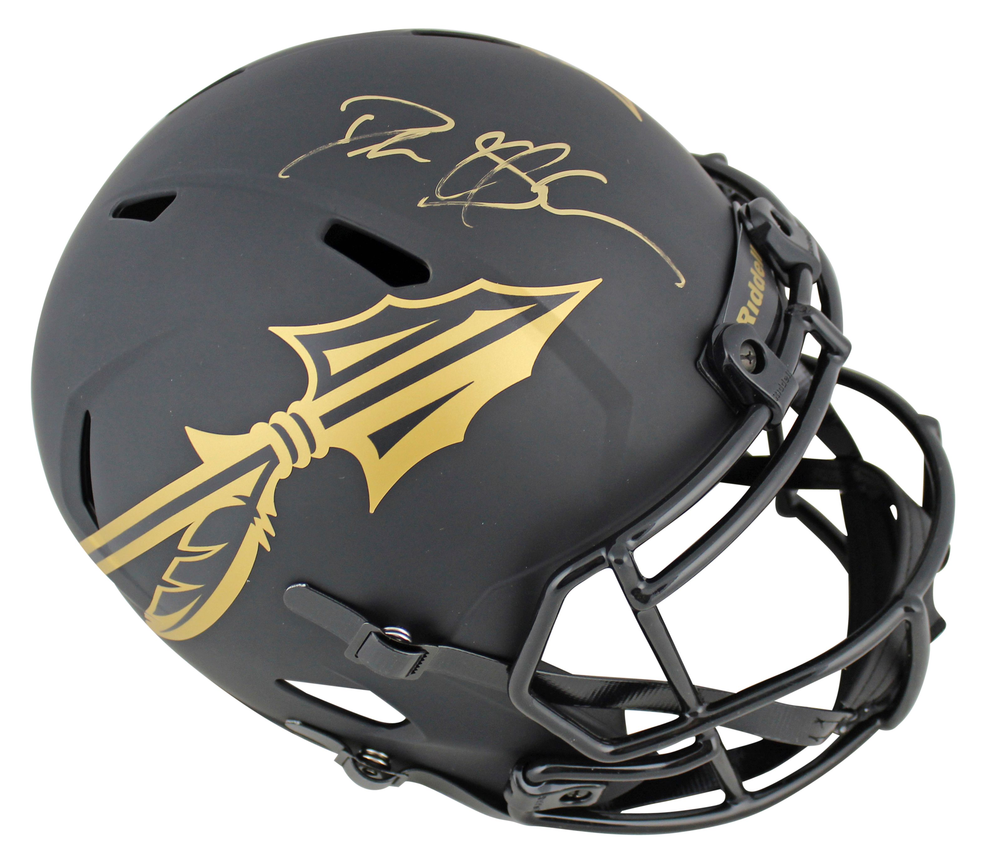 Deion Sanders Signed Florida State Seminoles Full-Size Eclipse Alternate Speed Helmet (Beckett) at PristineAuction.com Deion Sanders Signed Florida State Seminoles Full-Size Eclipse Alternate Speed Helmet (Beckett) at PristineAuction.com