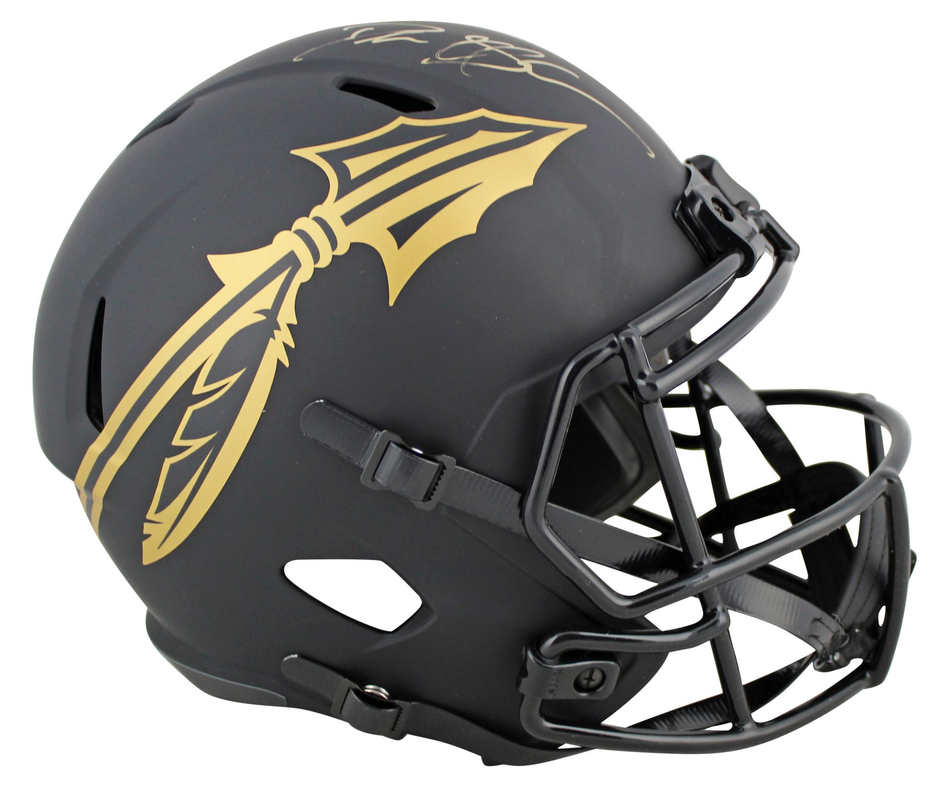 Deion Sanders Signed Florida State Seminoles Full-Size Eclipse Alternate Speed Helmet (Beckett) at PristineAuction.com Deion Sanders Signed Florida State Seminoles Full-Size Eclipse Alternate Speed Helmet (Beckett) at PristineAuction.com