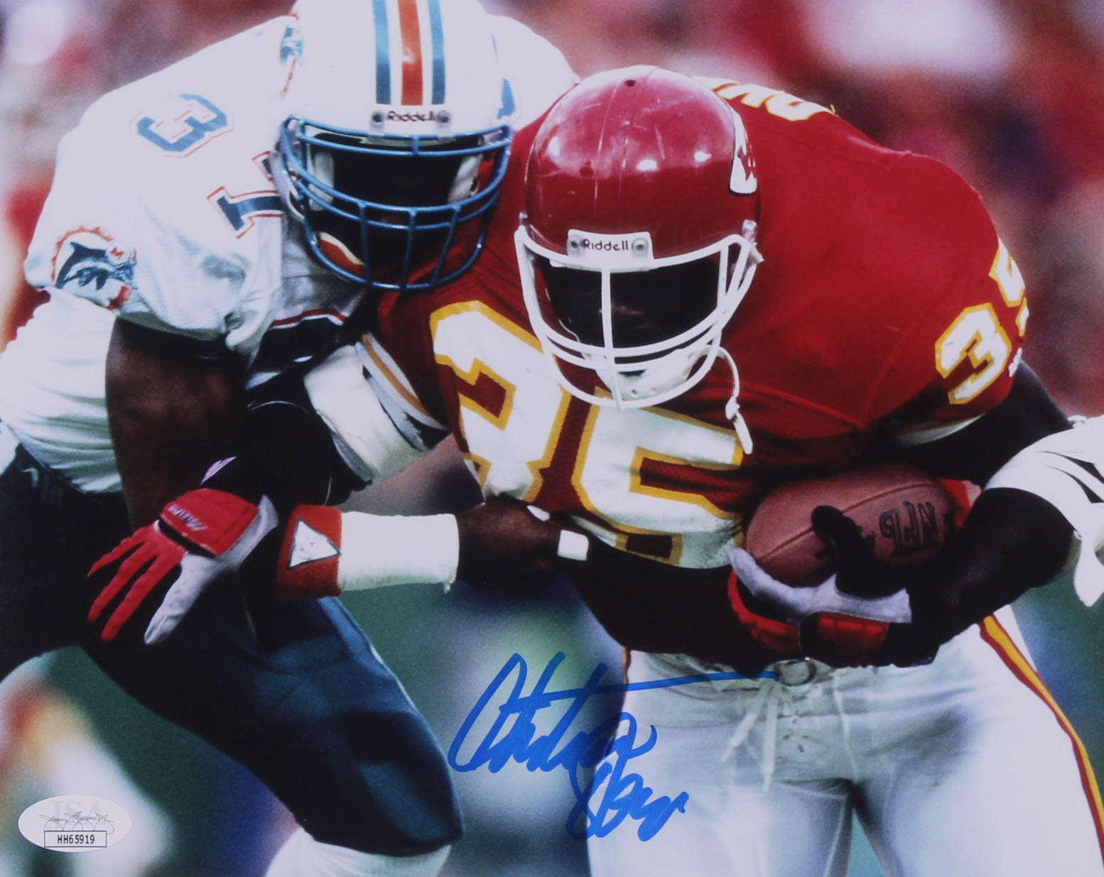 Christian Okoye Signed Chiefs 8x10 Photo (JSA COA) at PristineAuction.com Christian Okoye Signed Chiefs 8x10 Photo (JSA COA) at PristineAuction.com