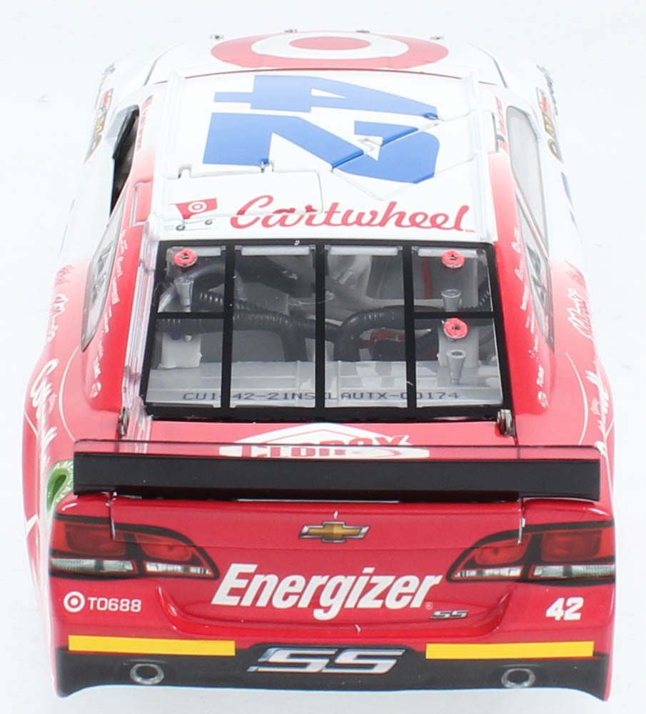 Kyle Larson Signed LE #42 Target NASCAR Salutes 2014 SS 1:24 Die-Cast Car (ARC COA) at PristineAuction.com Kyle Larson Signed LE #42 Target NASCAR Salutes 2014 SS 1:24 Die-Cast Car (ARC COA) at PristineAuction.com