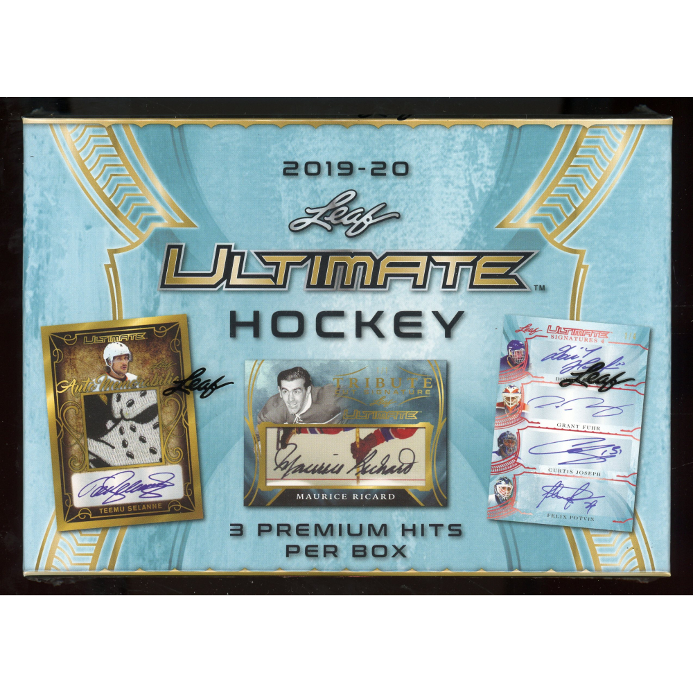 201920 Leaf Ultimate Hockey Hobby Box Pristine Auction