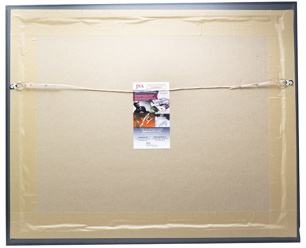 Rob Gronkowski Signed Patriots 22x27 Custom Framed Photo Display (JSA COA) at PristineAuction.com Rob Gronkowski Signed Patriots 22x27 Custom Framed Photo Display (JSA COA) at PristineAuction.com