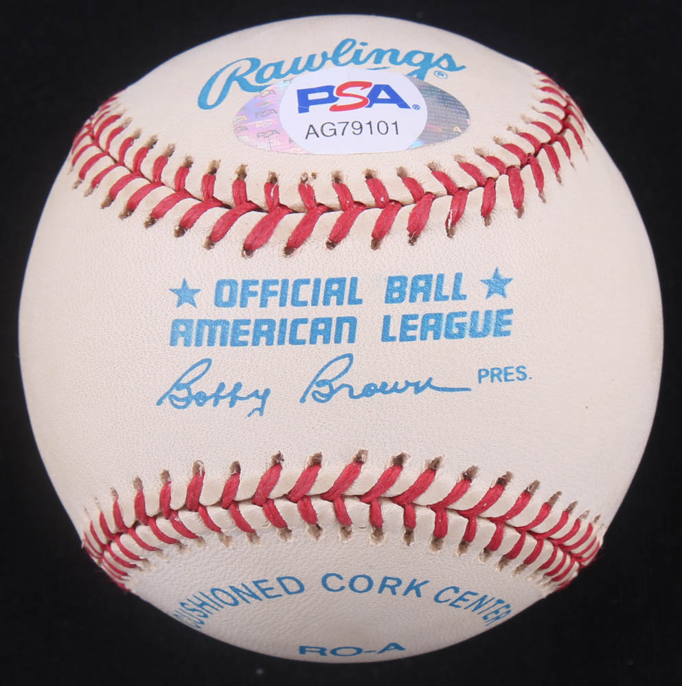 Mickey Mantle Signed OAL Baseball (PSA LOA) at PristineAuction.com Mickey Mantle Signed OAL Baseball (PSA LOA) at PristineAuction.com