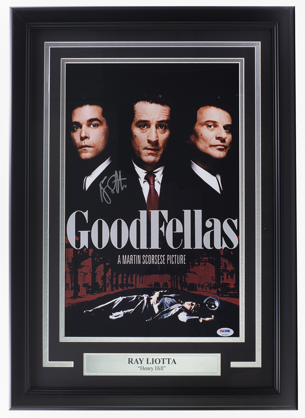 Ray Liotta Signed "Goodfellas" 18x26 Custom Framed Photo (PSA Hologram) at PristineAuction.com Ray Liotta Signed "Goodfellas" 18x26 Custom Framed Photo (PSA Hologram) at PristineAuction.com