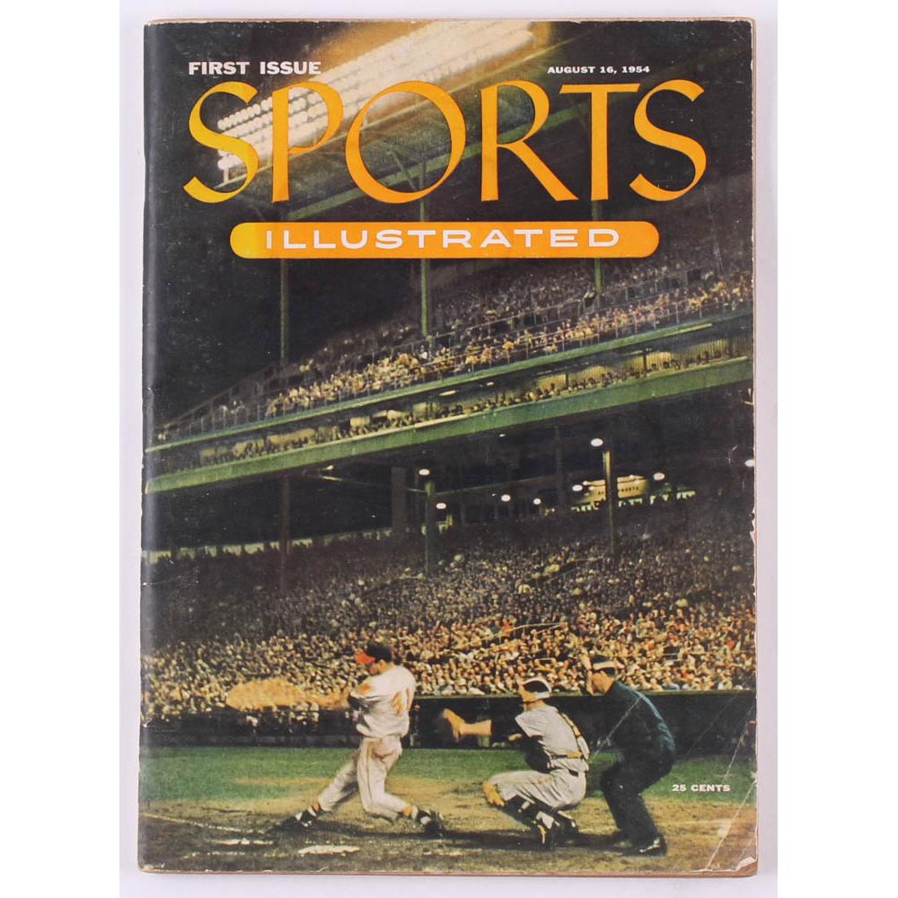 Original First Issue Sports Illustrated Magazine from August 16, 1954