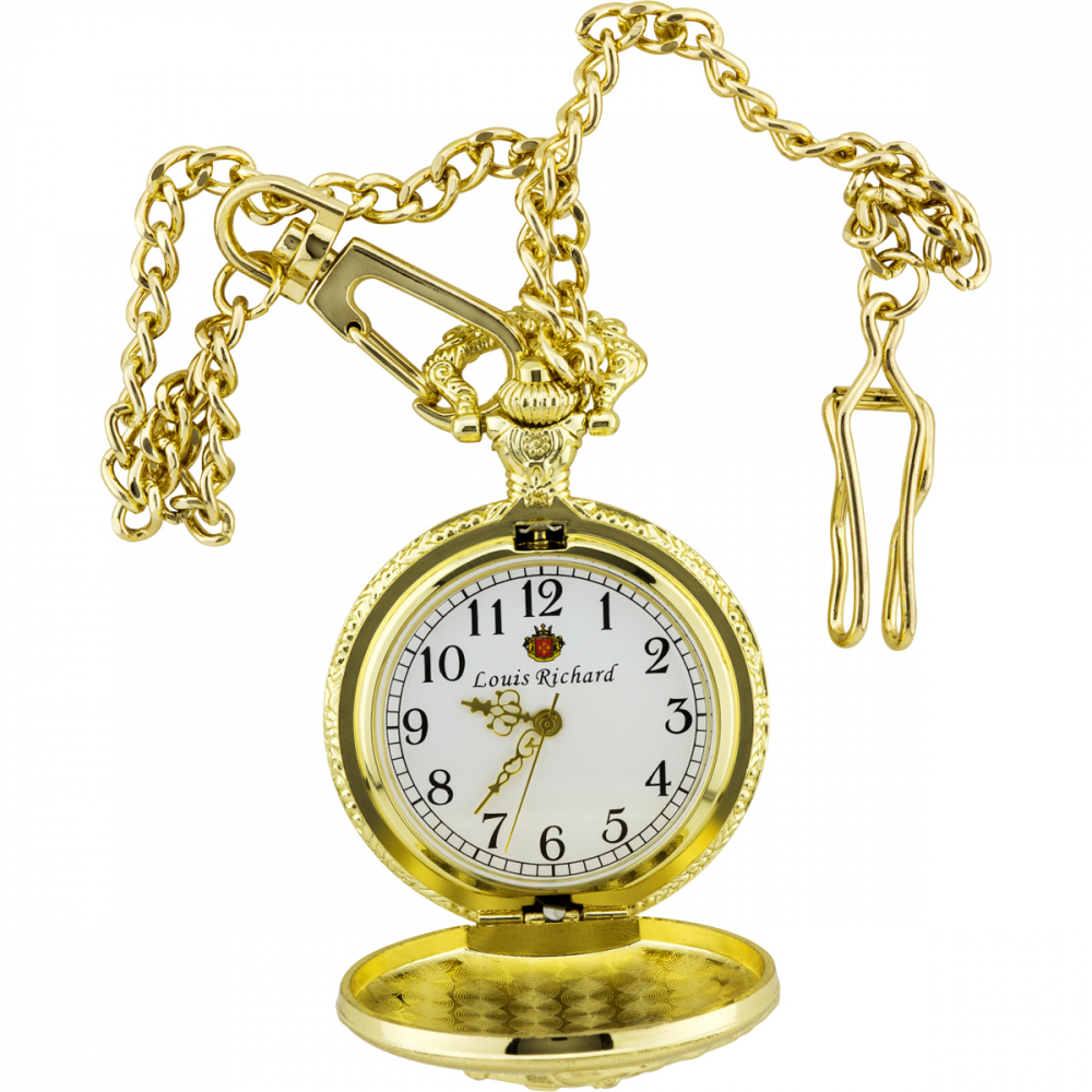 Louis Richard Men's Pocket Watch Pristine Auction