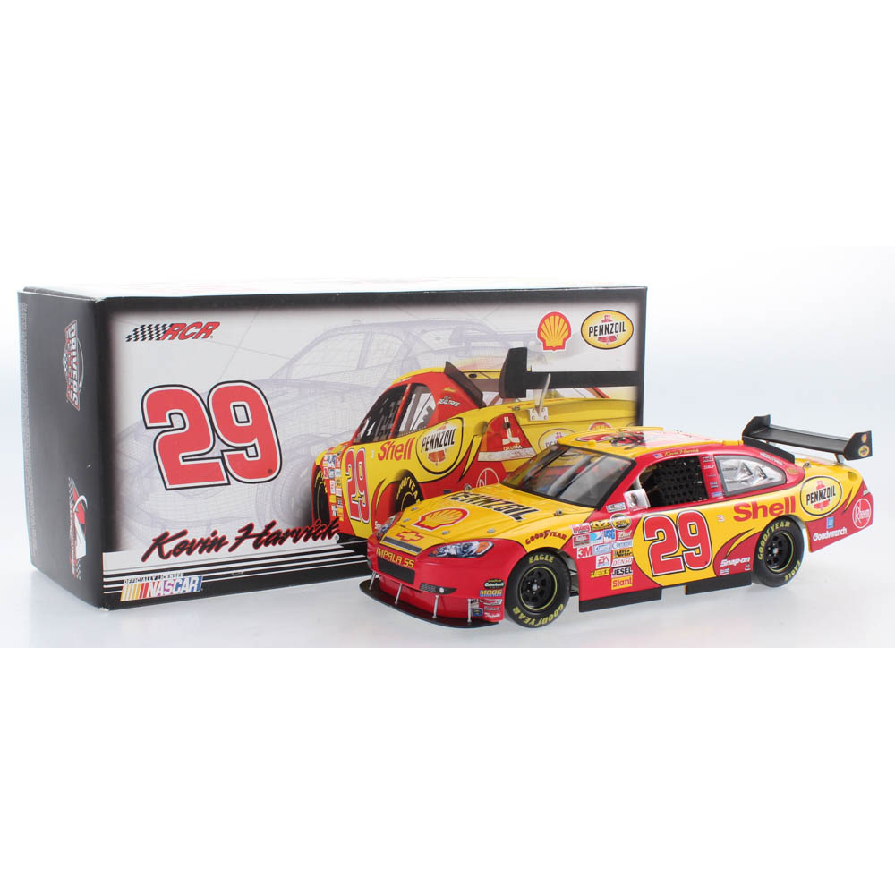 Kevin Harvick Signed LE #29 Pennzoil Platinum 2008 Impala SS 1:24 Diecast Car (JSA COA