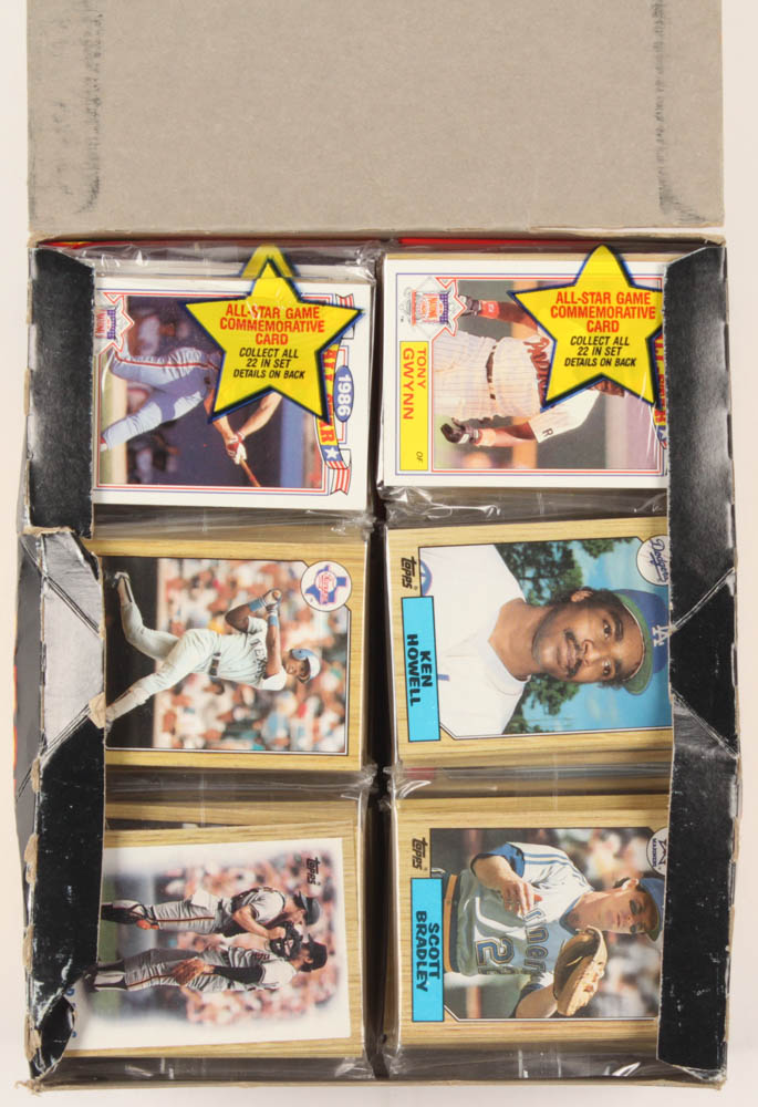 1987 Topps Sports Picture Cards Box with (24) Rack Packs at PristineAuction.com 1987 Topps Sports Picture Cards Box with (24) Rack Packs at PristineAuction.com
