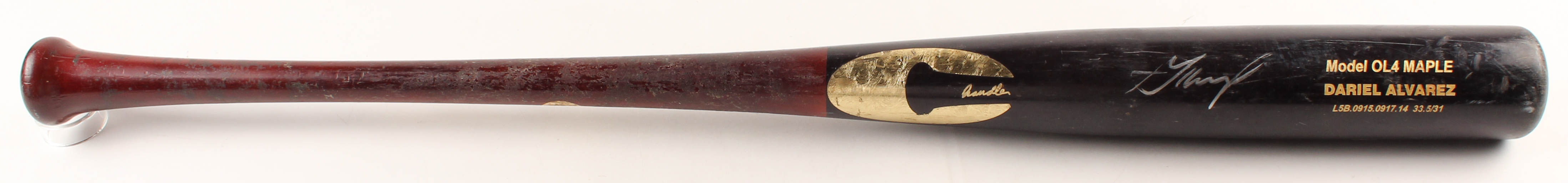 Jose Altuve Signed Game-Used Chandler Player Model Baseball Bat (Beckett COA) at PristineAuction.com Jose Altuve Signed Game-Used Chandler Player Model Baseball Bat (Beckett COA) at PristineAuction.com