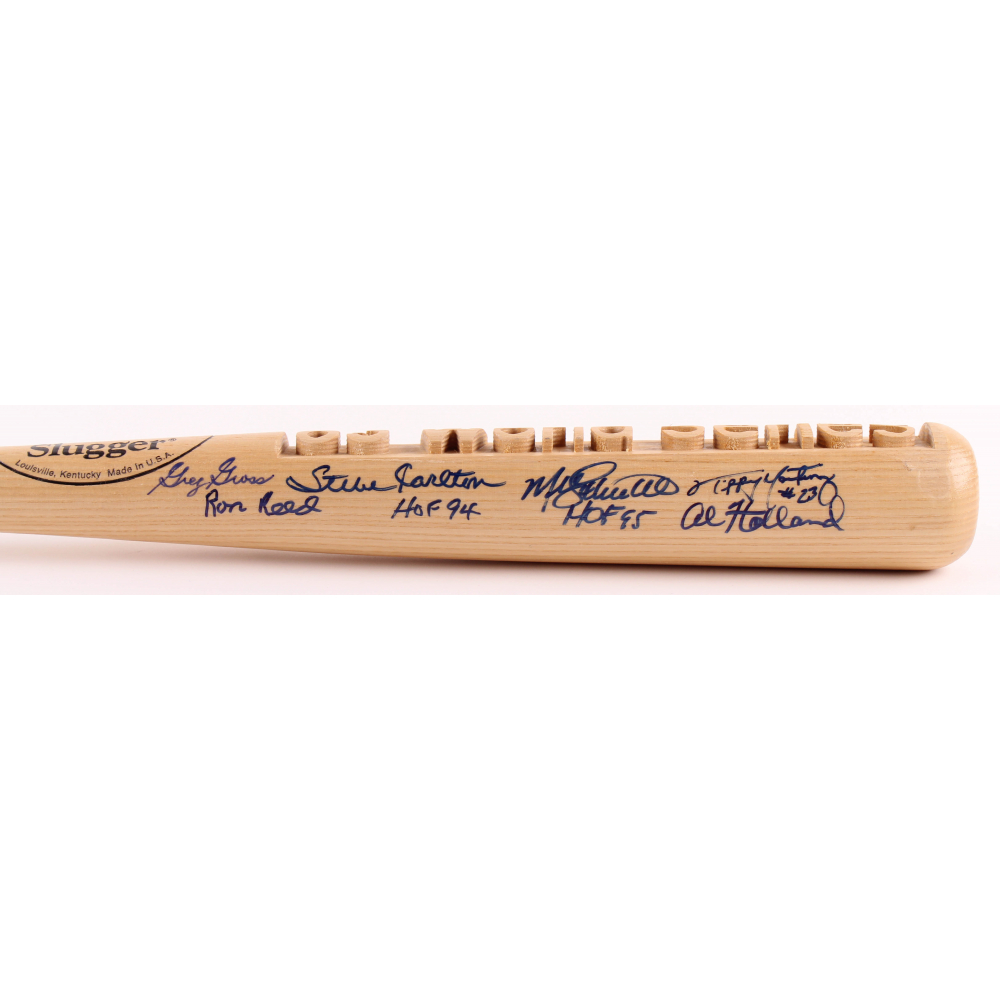 1983 World Series Custom Engraved Baseball Bat Signed by (7) with Mike ...