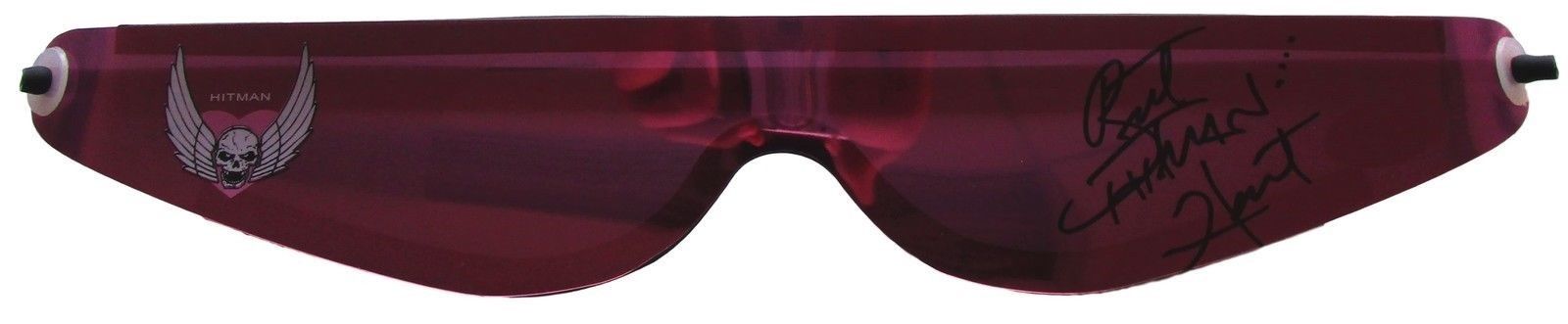 Bret "Hitman" Hart Signed "Hitman" Glasses (JSA COA) at PristineAuction.com Bret "Hitman" Hart Signed "Hitman" Glasses (JSA COA) at PristineAuction.com