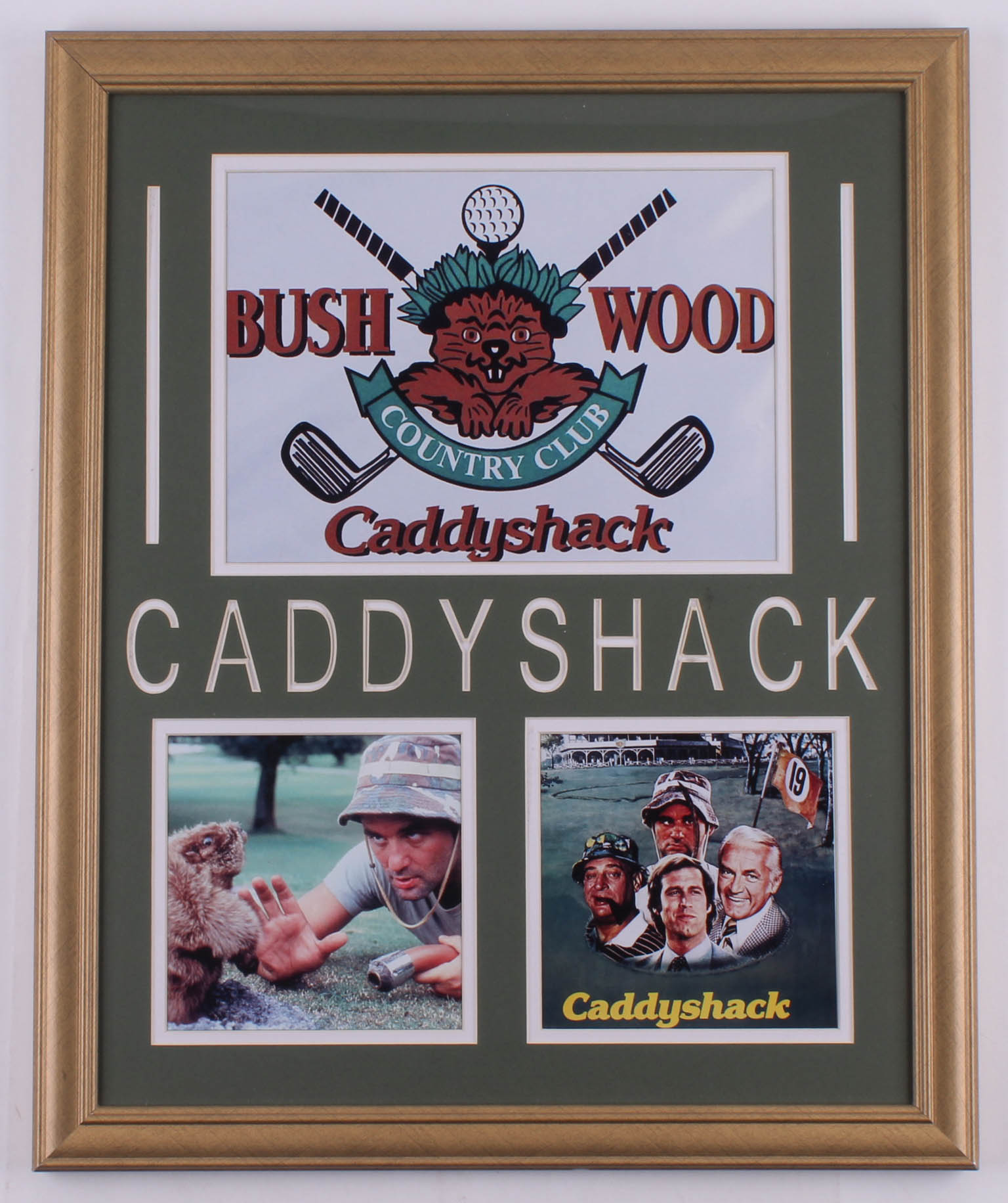 "Caddyshack" 19.5x23.5 Custom Framed Photo Display at PristineAuction.com "Caddyshack" 19.5x23.5 Custom Framed Photo Display at PristineAuction.com