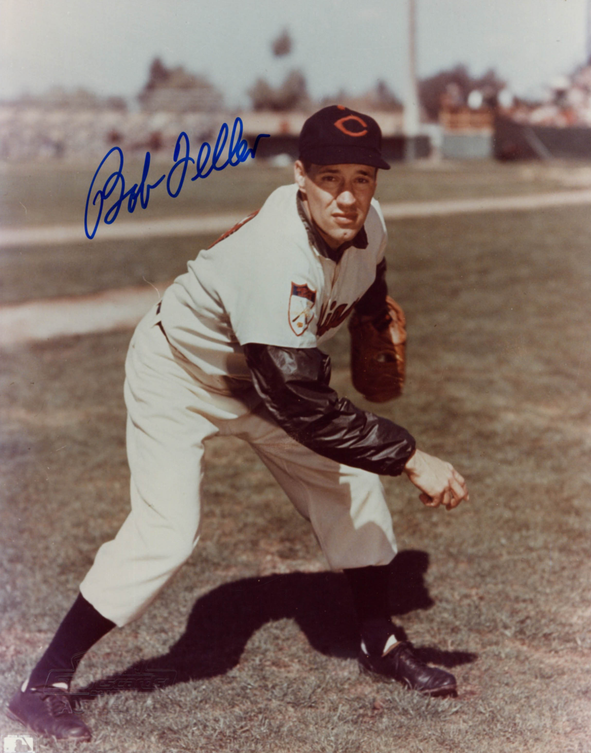 Bob Feller Signed Indians 8x10 Photo (Sportscards SOA) at PristineAuction.com Bob Feller Signed Indians 8x10 Photo (Sportscards SOA) at PristineAuction.com