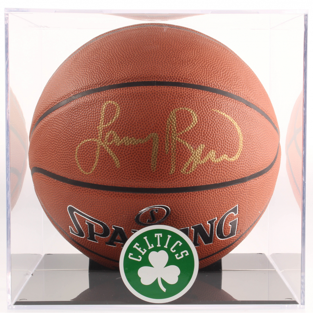 LARRY BIRD signed basketball COA Hologram main image 0