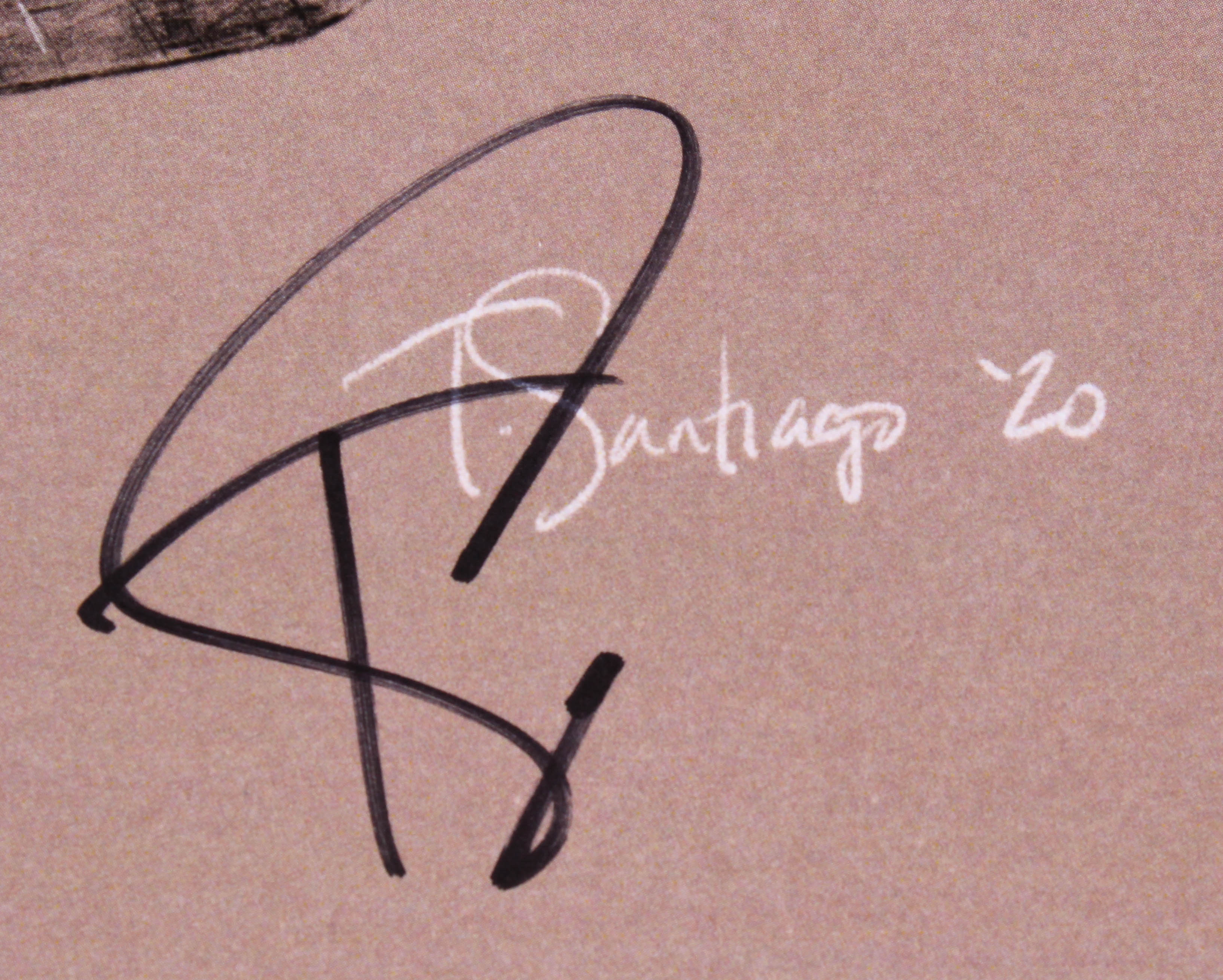 Tony Santiago - Han Solo - "Star Wars" 13x19 Signed Lithograph (PA COA) at PristineAuction.com Tony Santiago - Han Solo - "Star Wars" 13x19 Signed Lithograph (PA COA) at PristineAuction.com