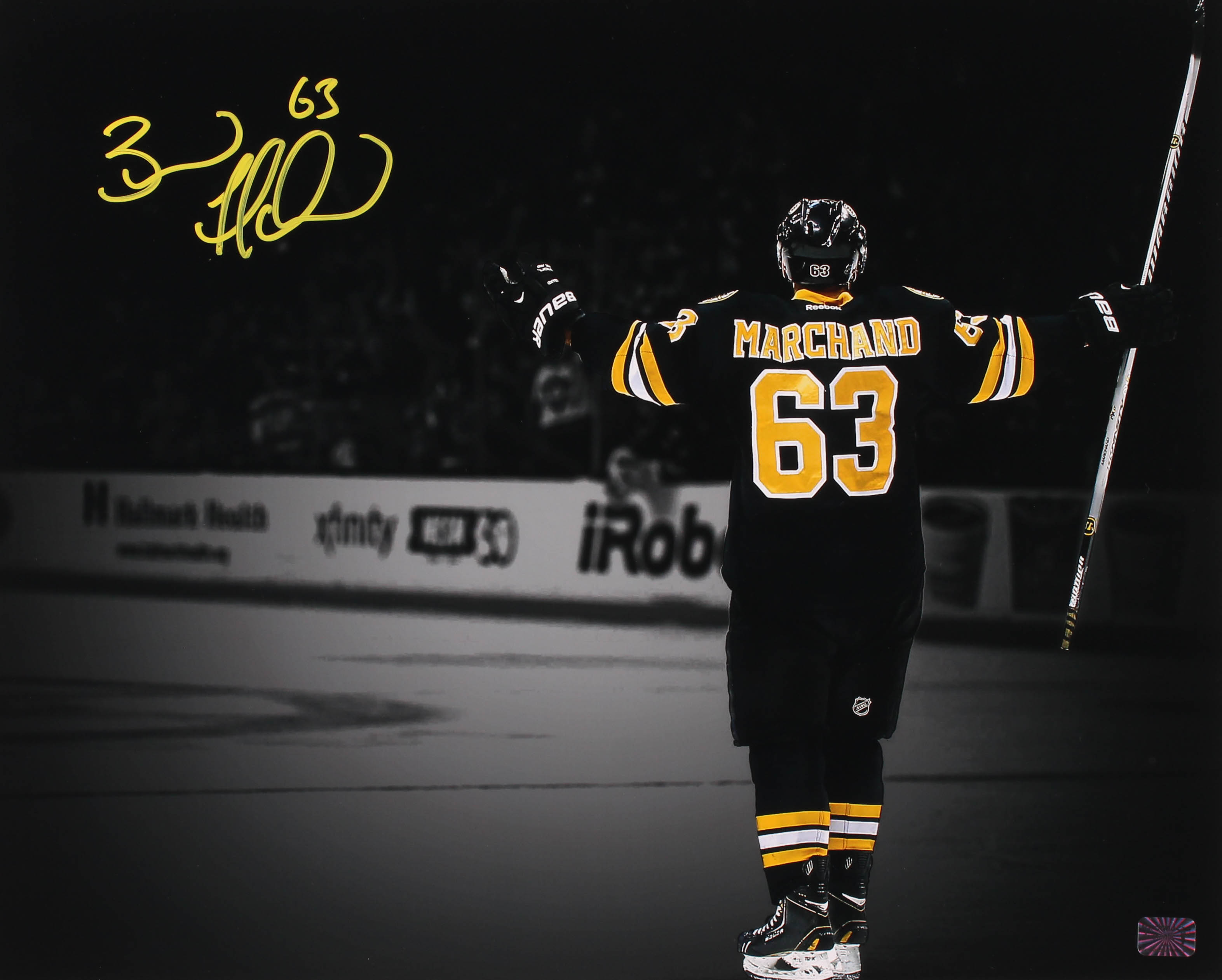 Brad Marchand Signed Bruins 16x20 Photo (Marchand COA) at PristineAuction.com Brad Marchand Signed Bruins 16x20 Photo (Marchand COA) at PristineAuction.com