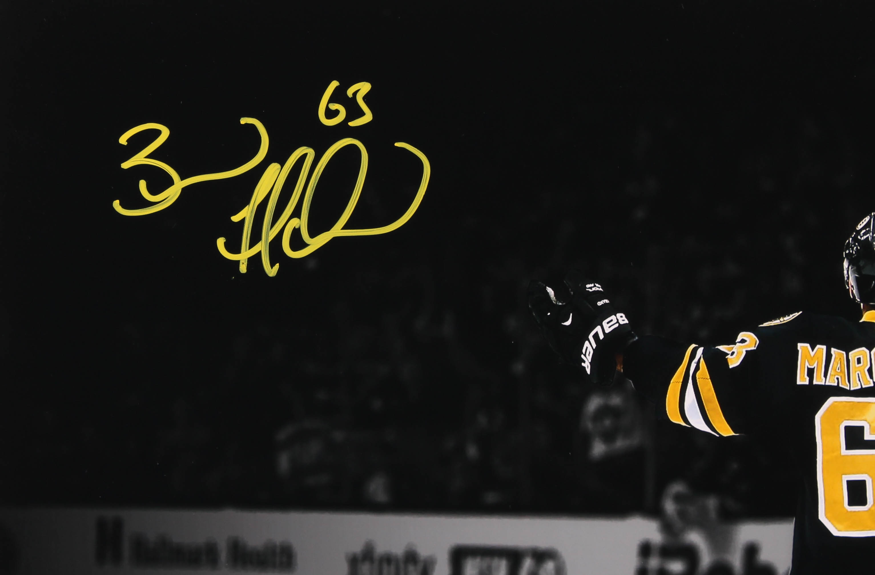 Brad Marchand Signed Bruins 16x20 Photo (Marchand COA) at PristineAuction.com Brad Marchand Signed Bruins 16x20 Photo (Marchand COA) at PristineAuction.com