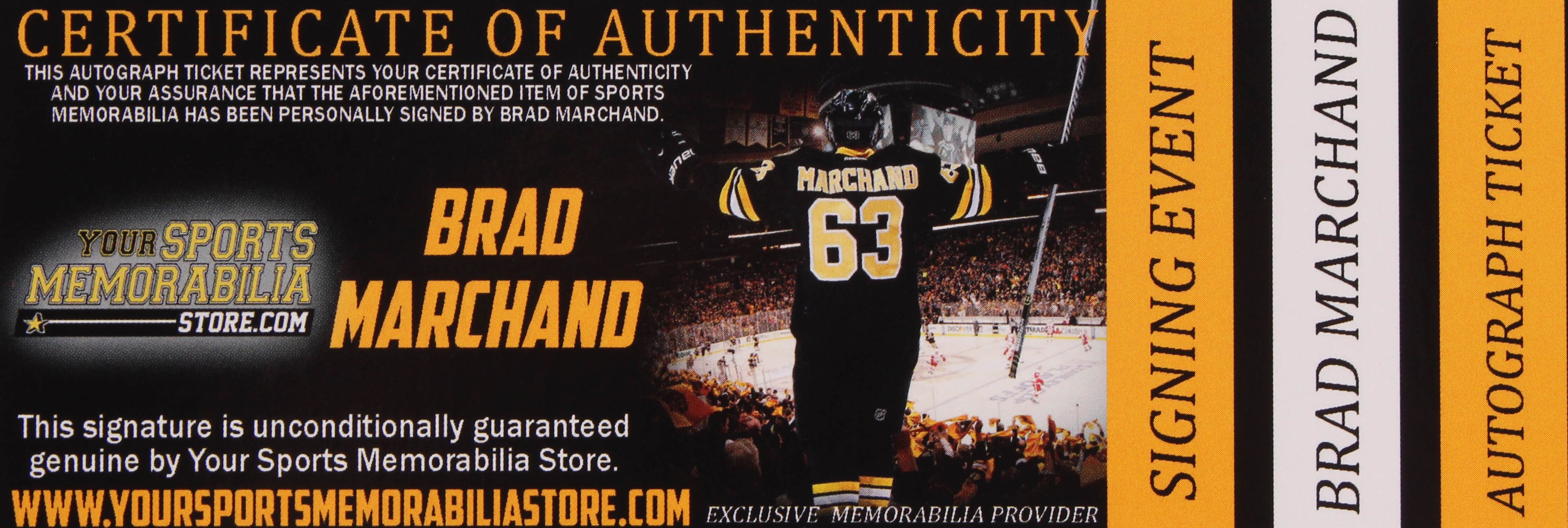 Brad Marchand Signed Bruins 16x20 Photo (Marchand COA) at PristineAuction.com Brad Marchand Signed Bruins 16x20 Photo (Marchand COA) at PristineAuction.com