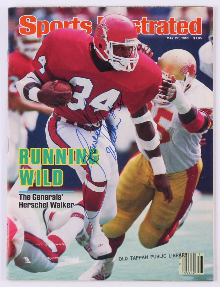Herschel Walker Signed 1985 "Sports Illustrated" Magazine (JSA ALOA) at PristineAuction.com Herschel Walker Signed 1985 "Sports Illustrated" Magazine (JSA ALOA) at PristineAuction.com