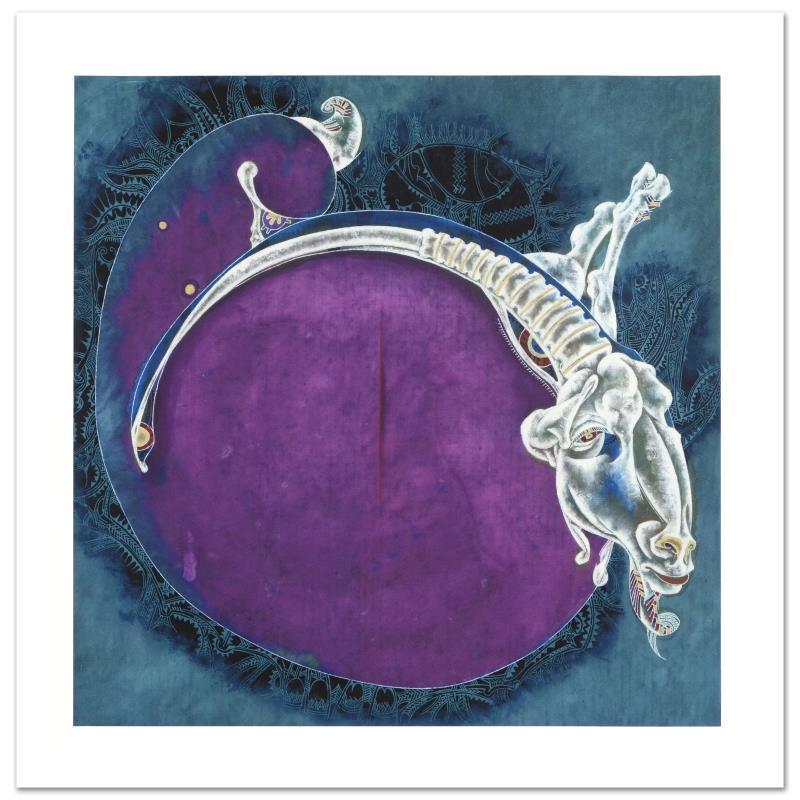 "Aries" LE 24x24 Giclee on Paper by Lu Hong (Artova) at PristineAuction.com "Aries" LE 24x24 Giclee on Paper by Lu Hong (Artova) at PristineAuction.com