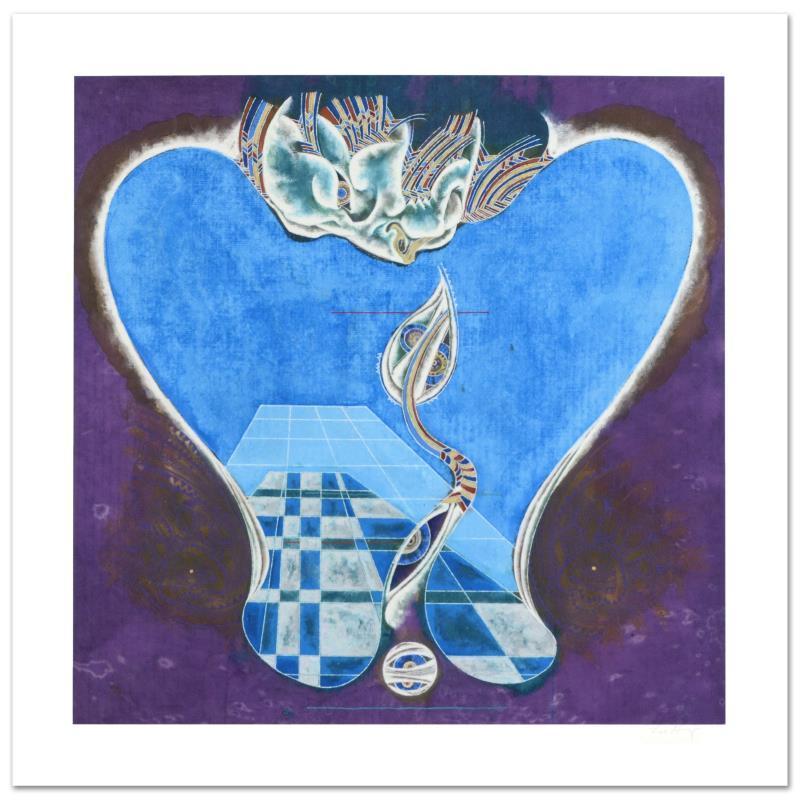 "Leo" LE 24x24 Giclee on Paper by Lu Hong (Artova) at PristineAuction.com "Leo" LE 24x24 Giclee on Paper by Lu Hong (Artova) at PristineAuction.com