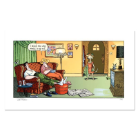 Bizarro "Dog Goes Out" LE 8x15 Giclee on Paper by Dan Piraro (Artova) at PristineAuction.com