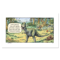 Bizarro "Flintstones" LE 8x15 Giclee on Paper by Dan Piraro (Artova) at PristineAuction.com