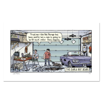 Bizarro "Early Batman" LE 8x15 Giclee on Paper by Dan Piraro (Artova) at PristineAuction.com