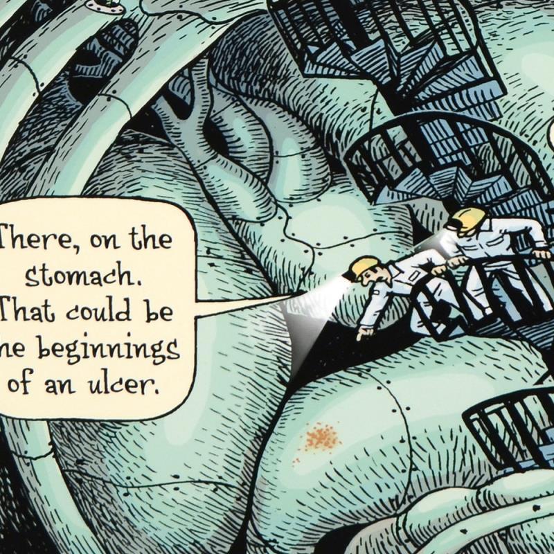 Bizarro "Inside Liberty" LE 8x15 Giclee on Paper by Dan Piraro (Artova) at PristineAuction.com Bizarro "Inside Liberty" LE 8x15 Giclee on Paper by Dan Piraro (Artova) at PristineAuction.com