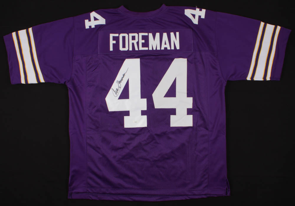 Chuck Foreman Signed Jersey (JSA COA) at PristineAuction.com Chuck Foreman Signed Jersey (JSA COA) at PristineAuction.com