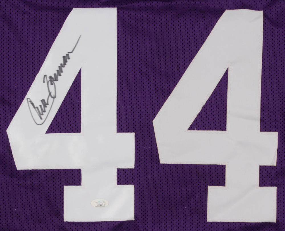 Chuck Foreman Signed Jersey (JSA COA) at PristineAuction.com Chuck Foreman Signed Jersey (JSA COA) at PristineAuction.com