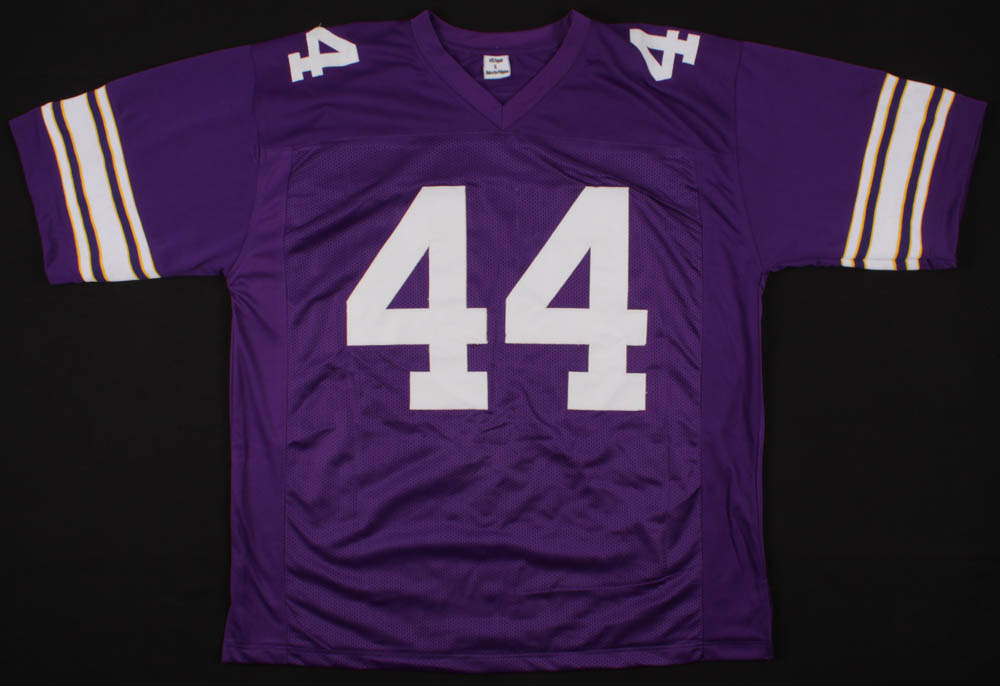 Chuck Foreman Signed Jersey (JSA COA) at PristineAuction.com Chuck Foreman Signed Jersey (JSA COA) at PristineAuction.com