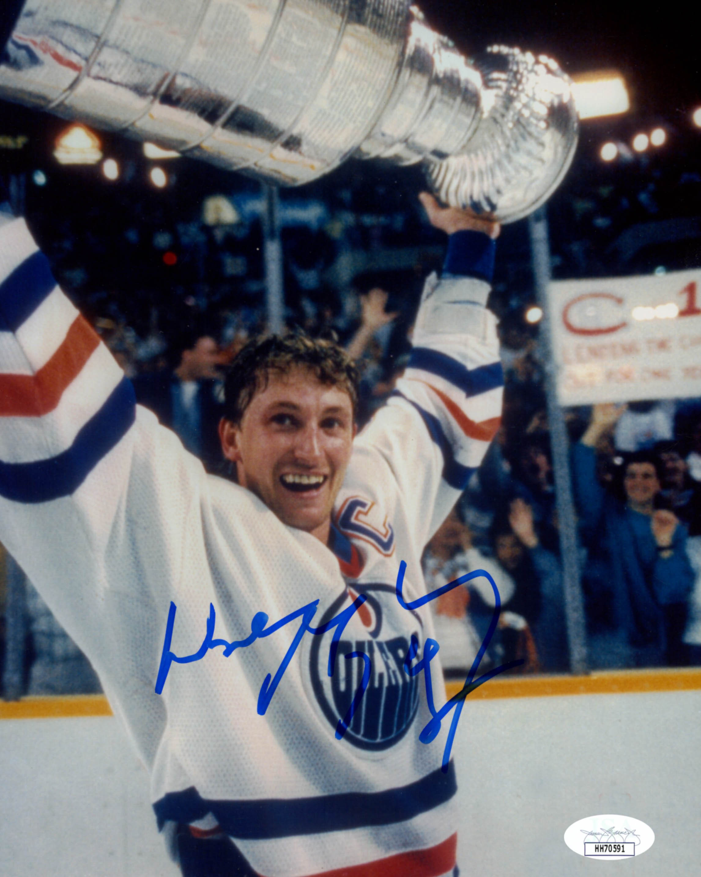 Wayne Gretzky Signed Oilers 8x10 Photo (JSA COA) at PristineAuction.com Wayne Gretzky Signed Oilers 8x10 Photo (JSA COA) at PristineAuction.com