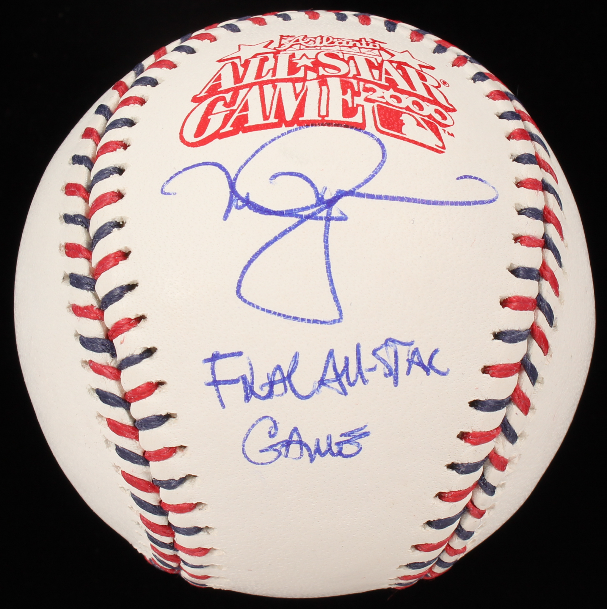 Mark McGwire Signed 2000 All-Star Game Baseball Inscribed "Final All-Star Game" (MLB Hologram) at PristineAuction.com Mark McGwire Signed 2000 All-Star Game Baseball Inscribed "Final All-Star Game" (MLB Hologram) at PristineAuction.com