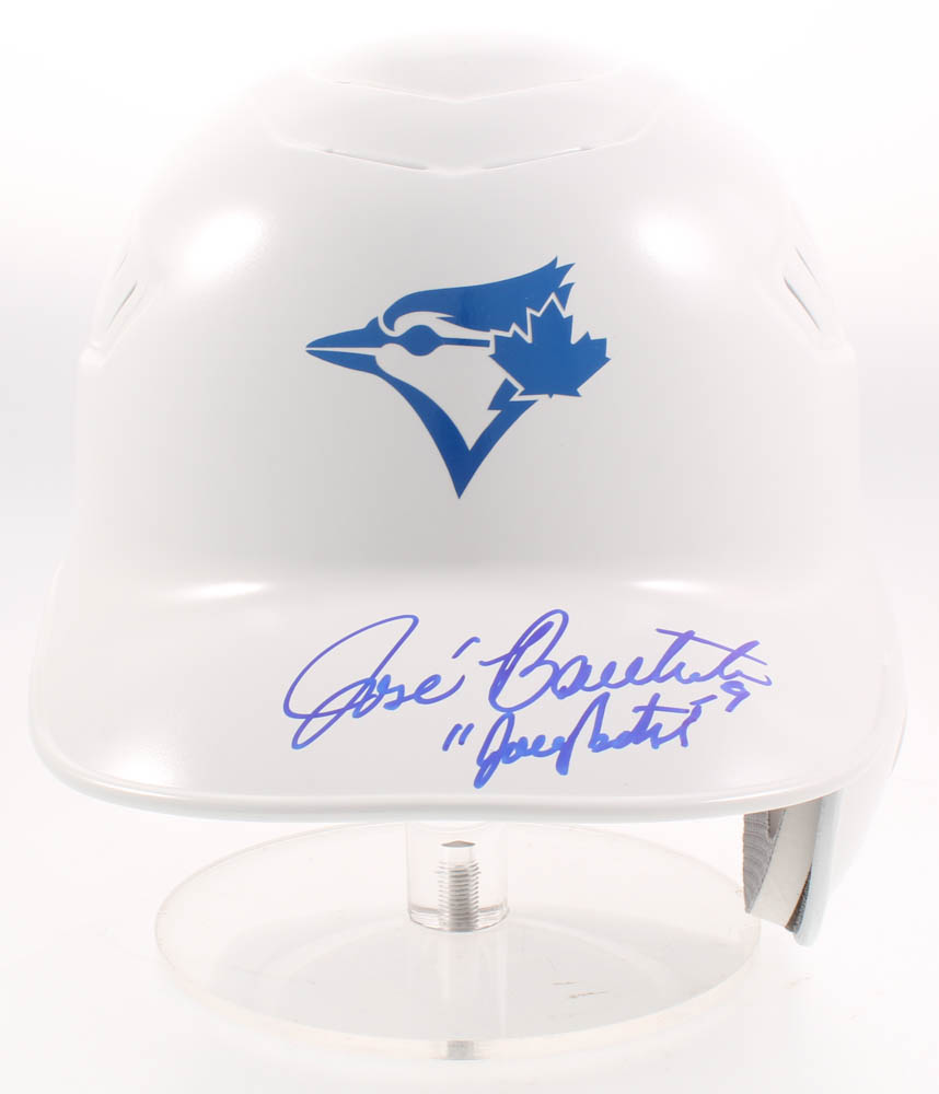 Jose Bautista Signed Blue Jays Full-Size Batting Helmet Inscribed "Joey Bats" (JSA COA) at PristineAuction.com Jose Bautista Signed Blue Jays Full-Size Batting Helmet Inscribed "Joey Bats" (JSA COA) at PristineAuction.com