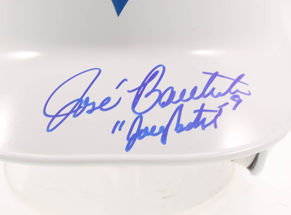 Jose Bautista Signed Blue Jays Full-Size Batting Helmet Inscribed "Joey Bats" (JSA COA) at PristineAuction.com Jose Bautista Signed Blue Jays Full-Size Batting Helmet Inscribed "Joey Bats" (JSA COA) at PristineAuction.com