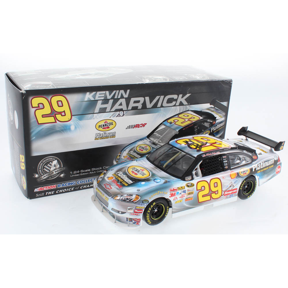 Diecast 1/24 Kevin Harvick #29 Shell, 2008 Impala SS, Action C298821shkh, Neuf