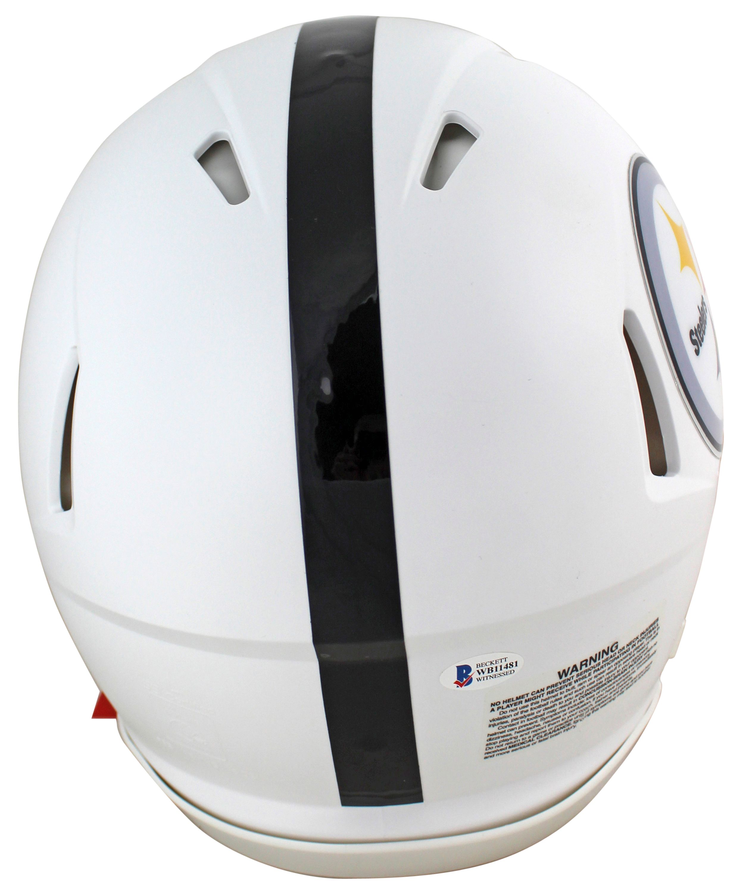 Troy Polamalu Signed Steelers Full-Size Authentic On-Field Matte White Speed Helmet (Beckett) at PristineAuction.com Troy Polamalu Signed Steelers Full-Size Authentic On-Field Matte White Speed Helmet (Beckett) at PristineAuction.com