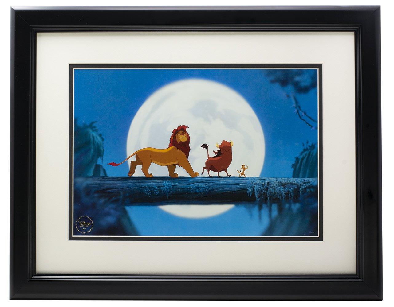 Walt Disney's The Lion King "Hakuna Matata" 16x20 Custom Framed Photo Display at PristineAuction.com Walt Disney's The Lion King "Hakuna Matata" 16x20 Custom Framed Photo Display at PristineAuction.com